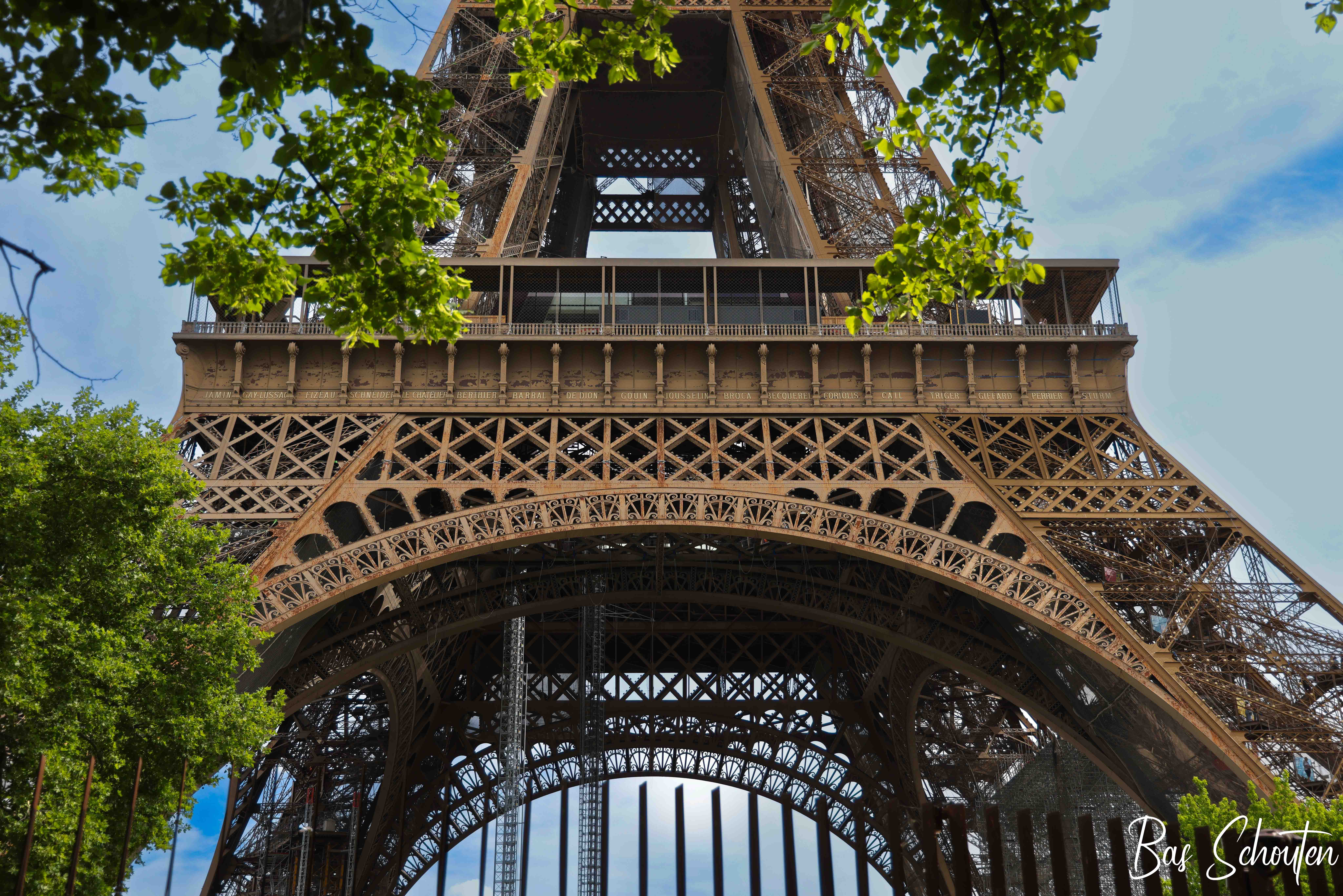 Foto van een Eiffeltoren